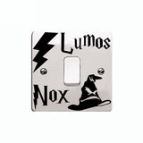 Stiker dinding lumos nox vinyl untuk anak -anak