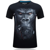 Camisa de rosto de gorila de assalto
