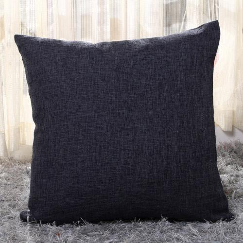 Square Solid Color Pillow Covers