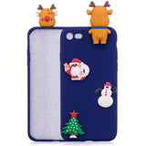 Silicone Christmas Smartphone Case voor iPhone