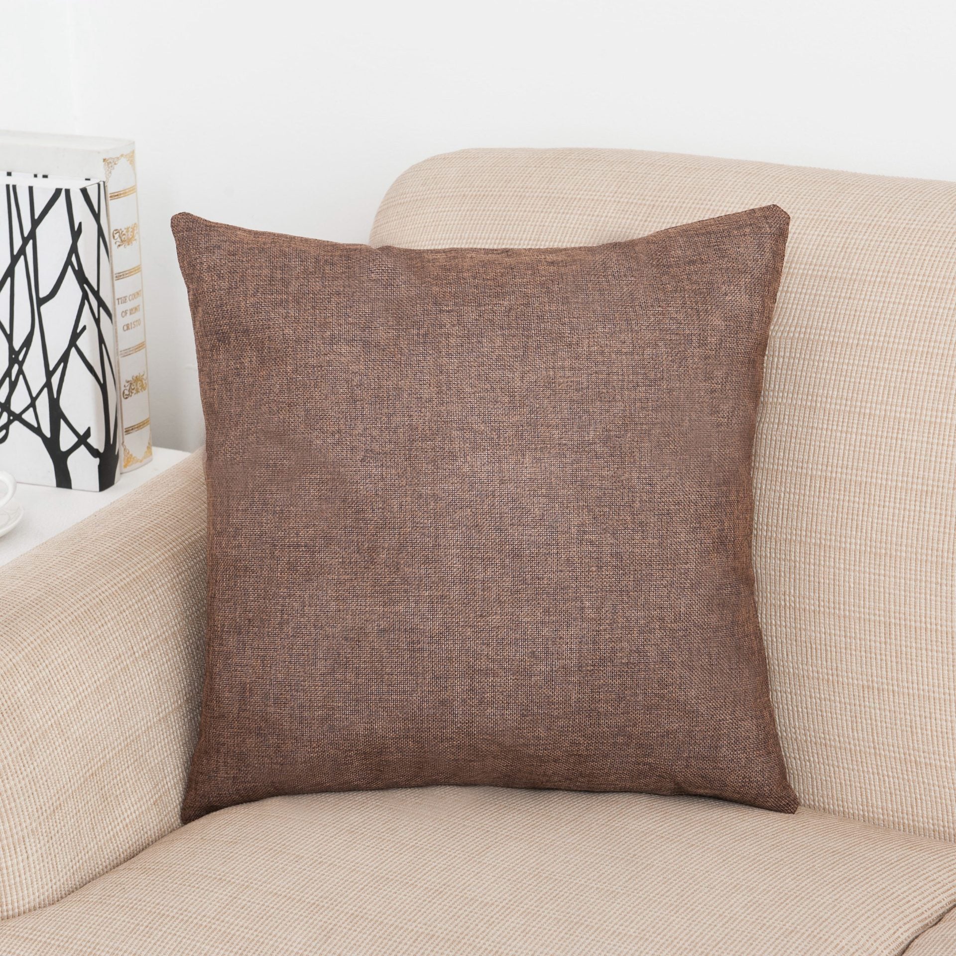 Square Solid Color Pillow Covers