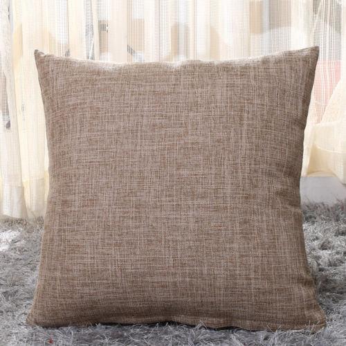 Square Solid Color Pillow Covers