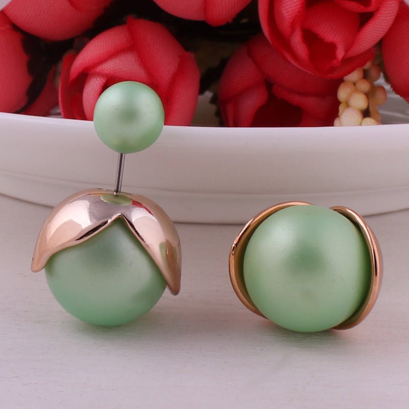 Candy Colored Rubber Sphere Earrings - THEONE APPAREL