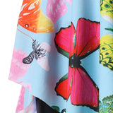Colorful Butterflies Cami Strap Tankini - Theone Apparel