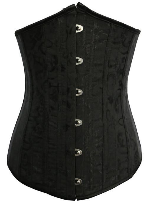 Damask Pointed Cincher Corset - Theone Apparel
