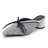 Encrusted Sparkle Slipper Shoes - Theone Apparel