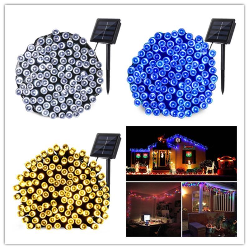 Fairy Decorative Solar Christmas Lights-White-Theone Apparel