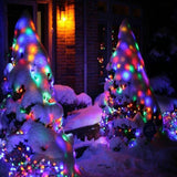 Luzes de Natal solares decorativas de fada