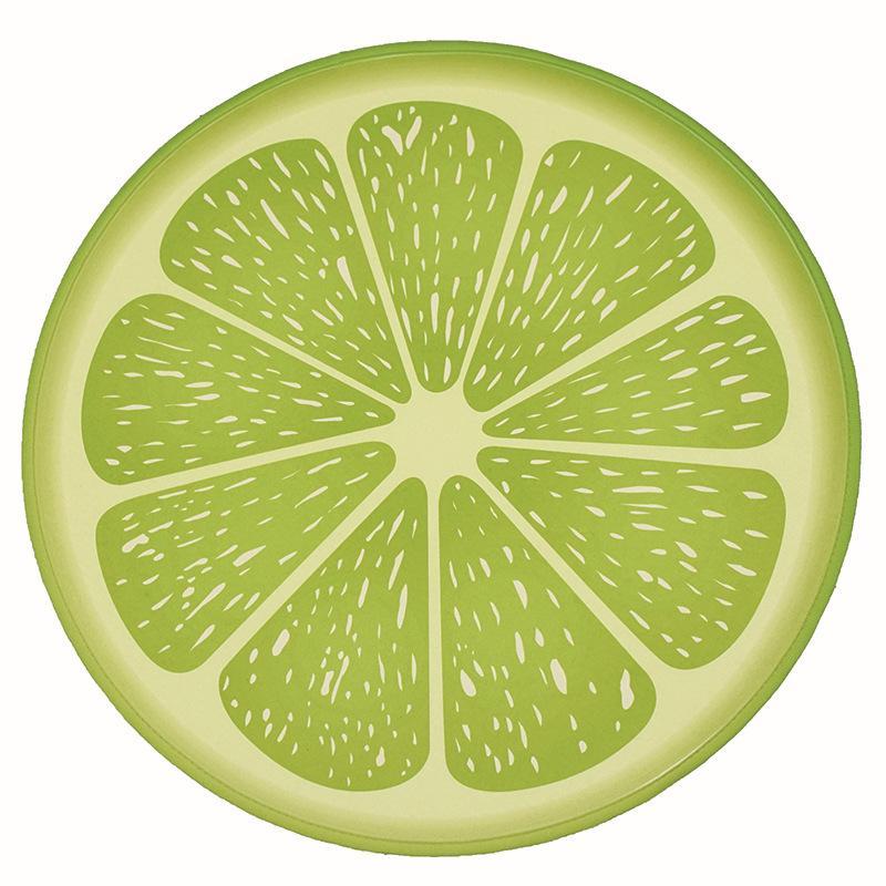 Flavors of Fruit Cutout Kitchen Mat-Lime-Theone Apparel
