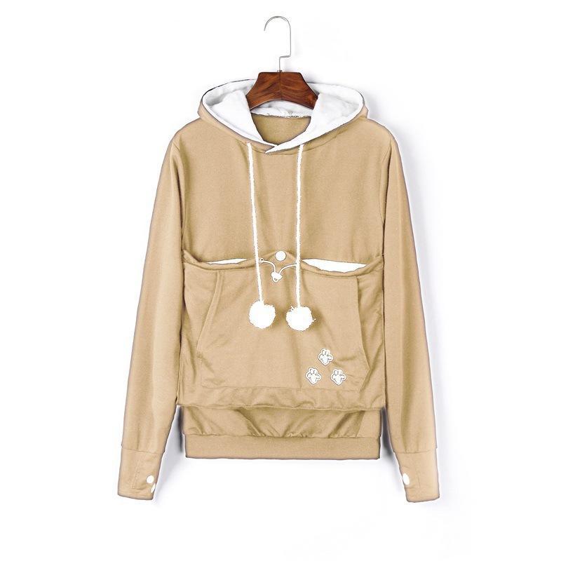 Fuzz Ball Kangaroo Pocket Sweater - Theone Apparel