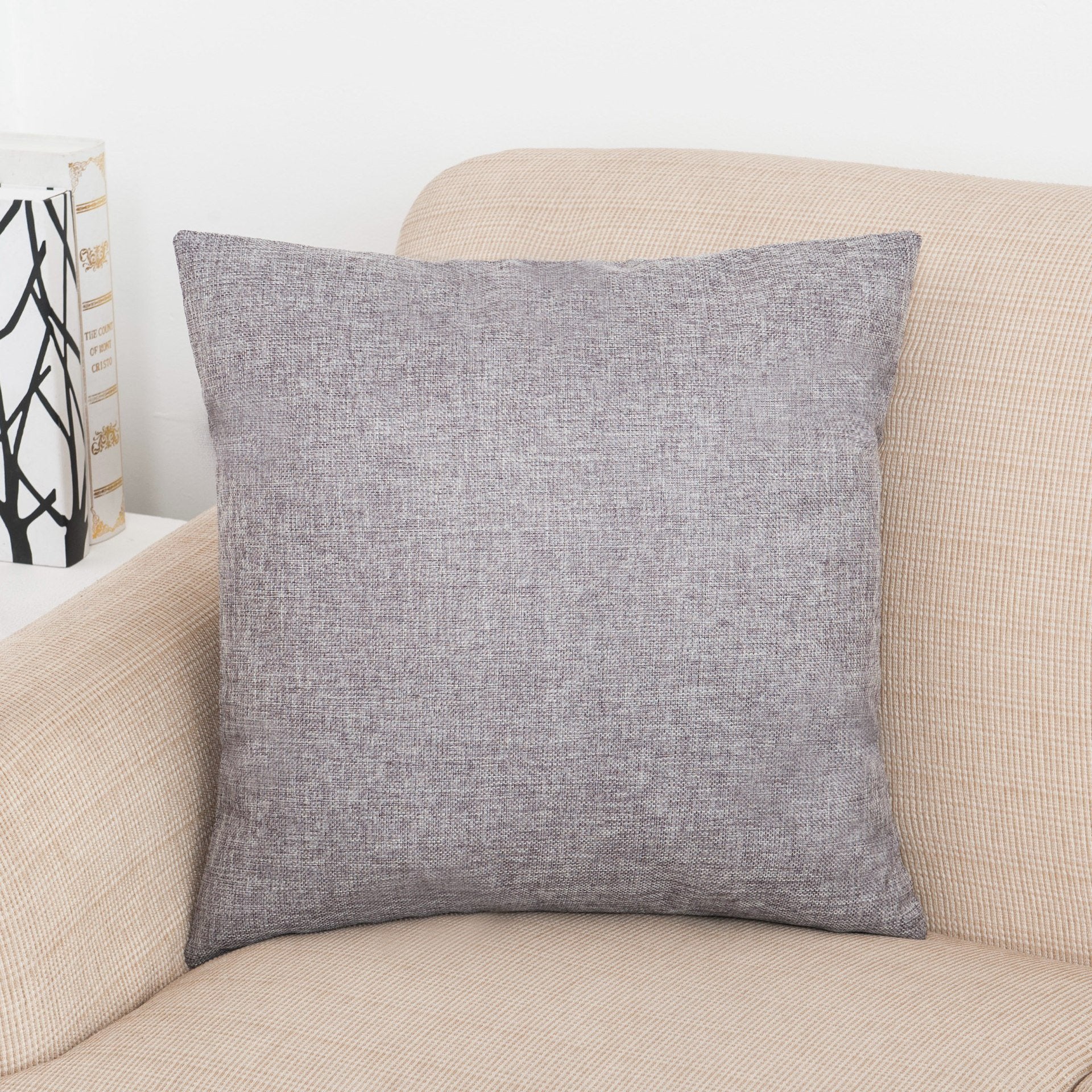 Square Solid Color Pillow Covers