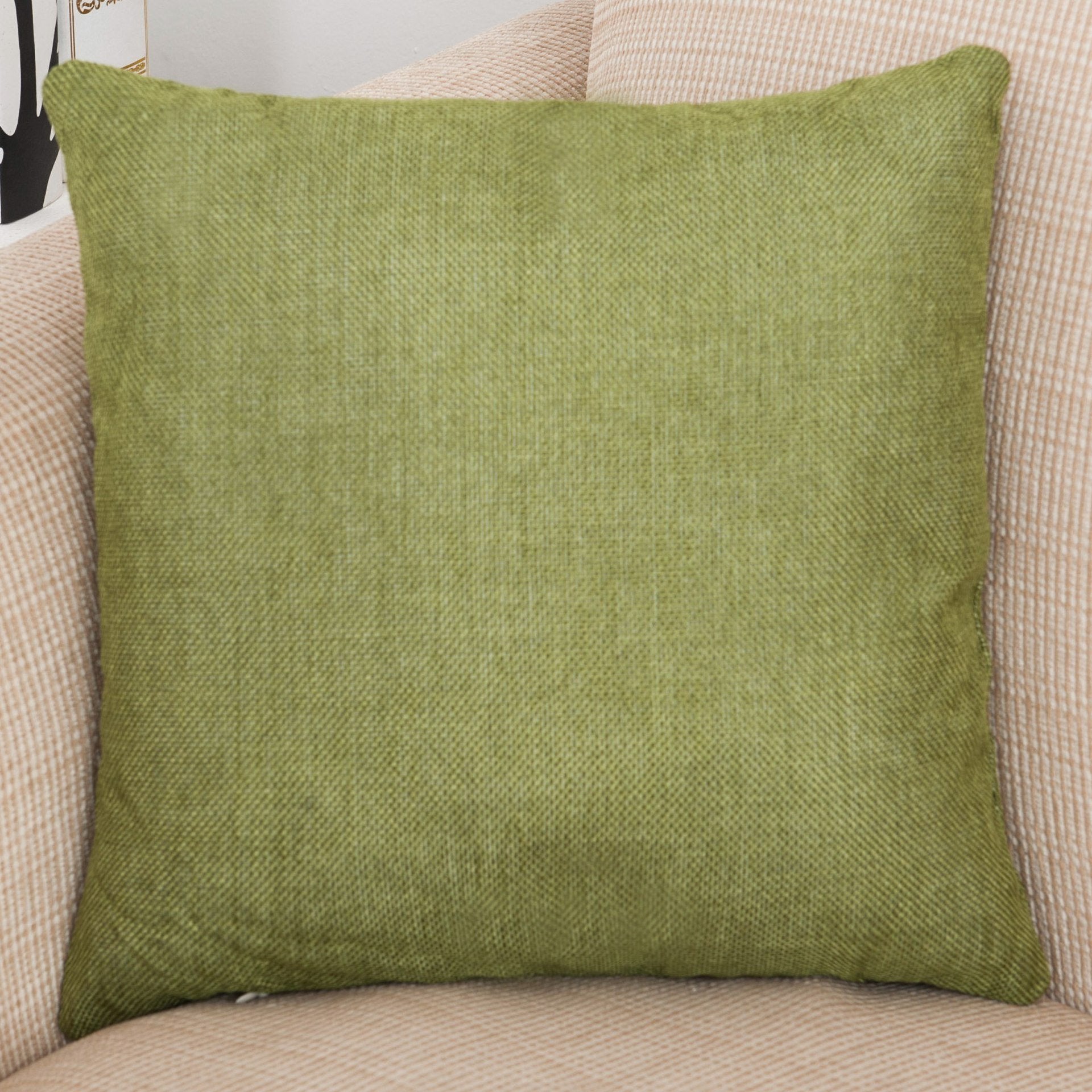 Square Solid Color Pillow Covers