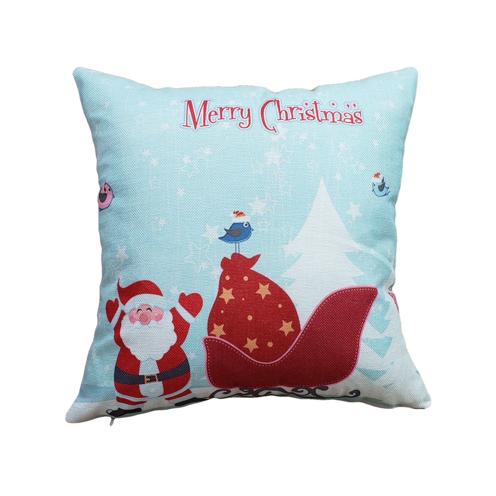 ハッピーホリデークリスマス枕カバー