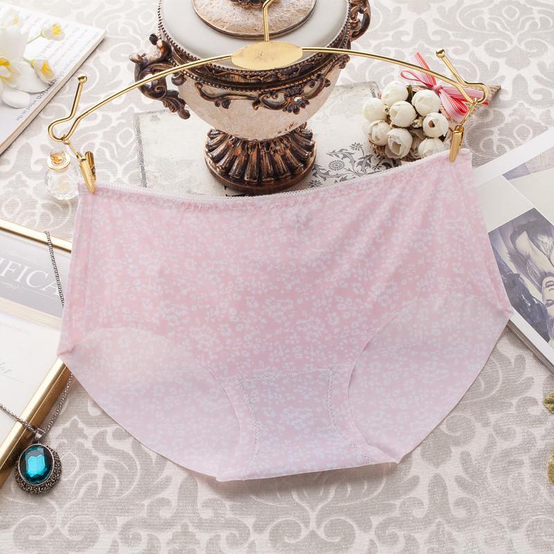 Hippity Hop Bunny Print Hipster Panty-Pink-Theone Apparel