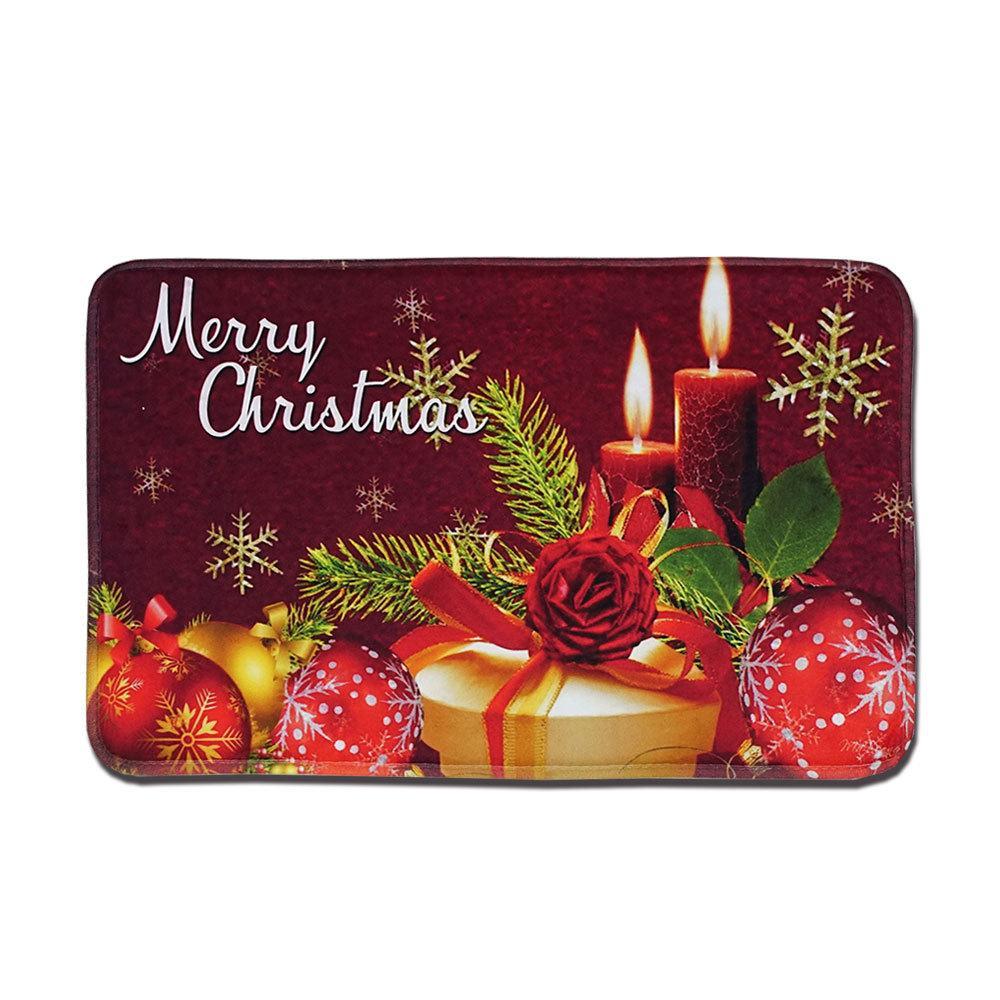 Mat à la porte de Noël de la joie des vacances Mat de porte