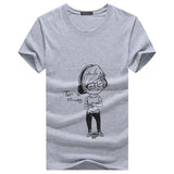 Jamming Out Cartoon Illustrated Shirt