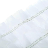 Lace Mould-proof Decorative Shower Curtain
