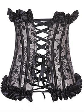Lacy Dots Corset Top - Theone Apparel