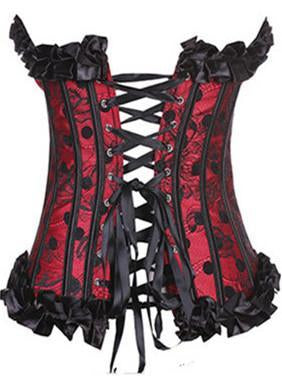 Lacy Dots Corset Top - Theone Apparel