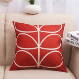 Leaf Drawing Print Pillow Covers