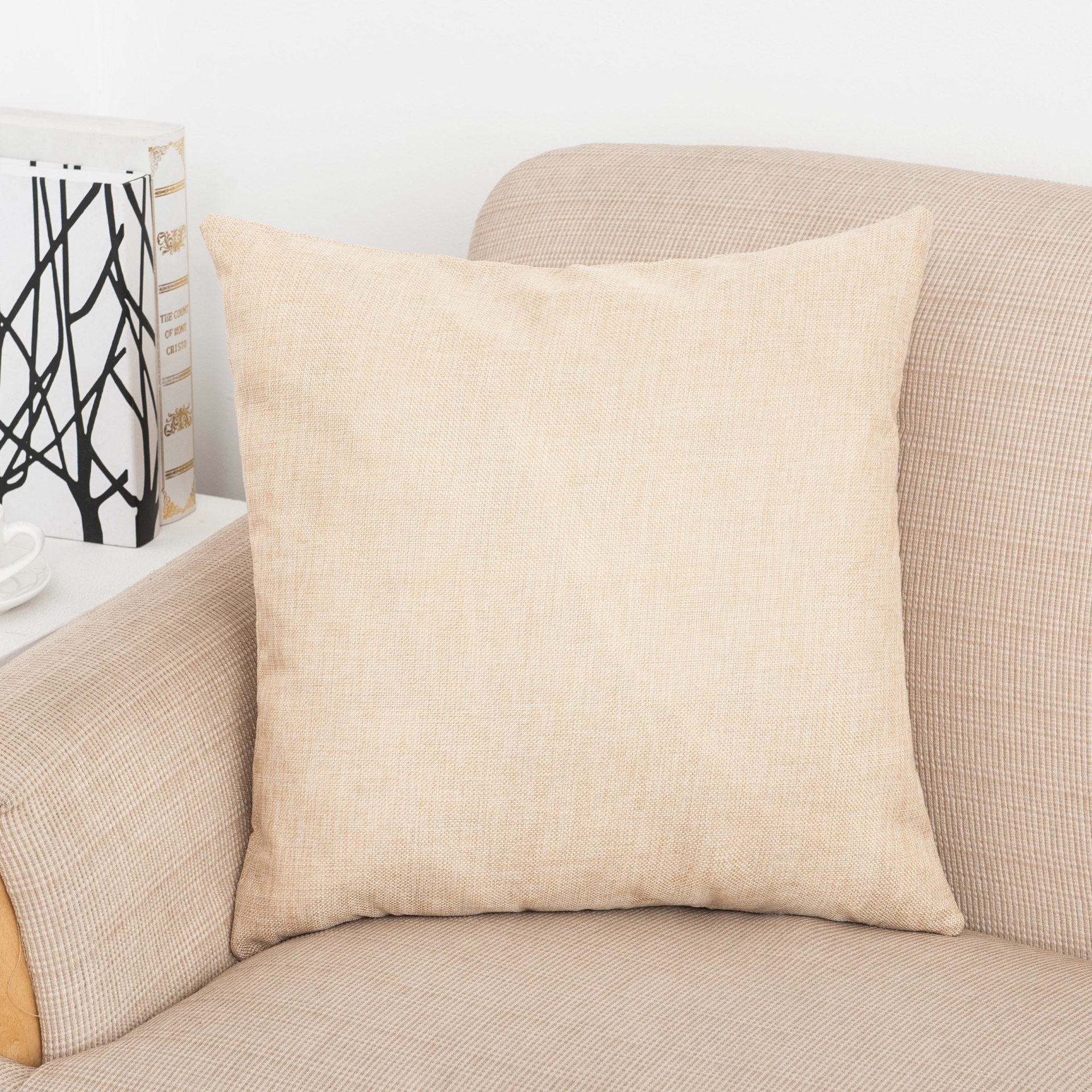 Square Solid Color Pillow Covers