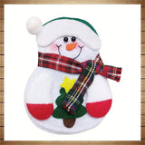 Lovely Happy Snowman Tableware Holder