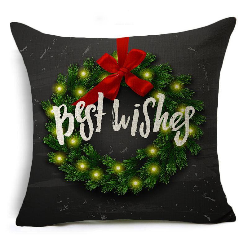Merry Christmas Holiday Pillow Covers-601-0060-S15-Theone Apparel