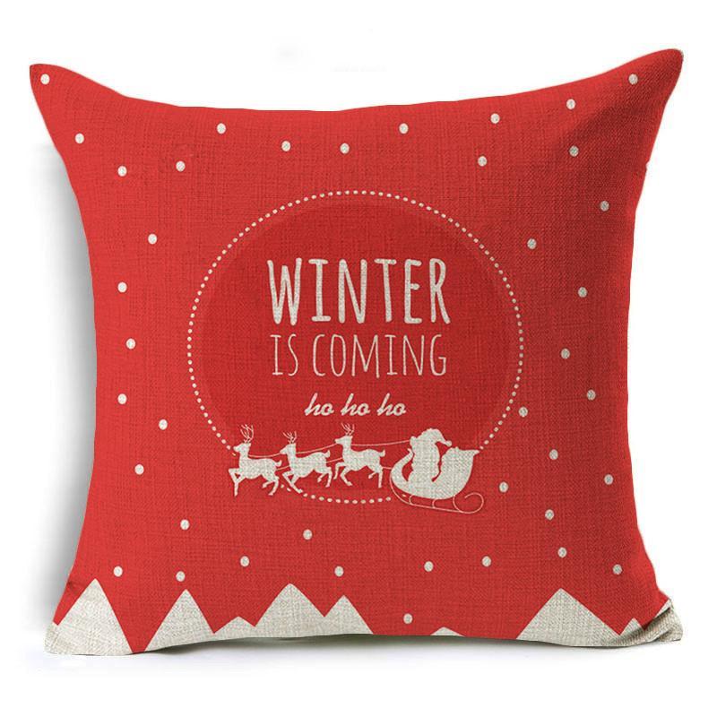 Merry Christmas Holiday Pillow Covers-601-0060-S8-Theone Apparel