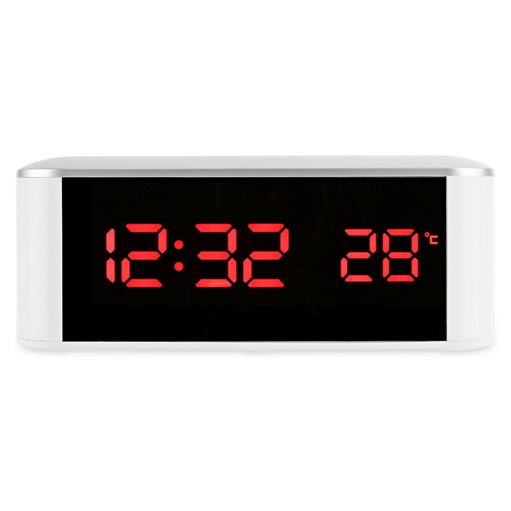 Mirror Design Digital Alarm Clock-Red-Theone Apparel