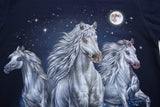 Moonlight Magic White Horse Shirt