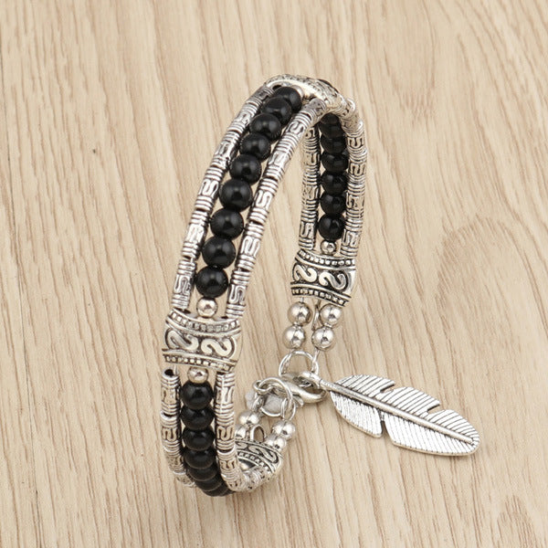 Gelang Bangle Manik Multicolor
