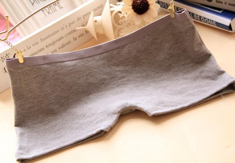 No Show Stretch Boyshort Panty-Gray-Theone Apparel