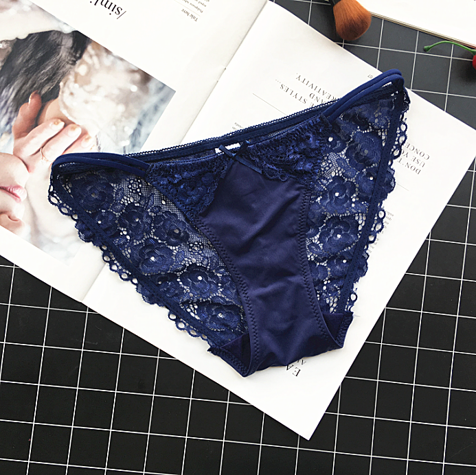 Lace Back Mesh Front String Rampband