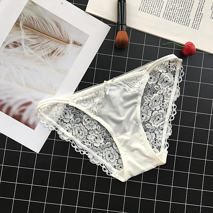 Lace Back Mesh Front String Rampband
