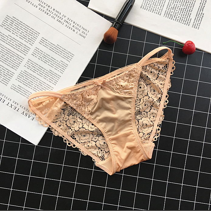 Lace Back Mesh Front String Rampband