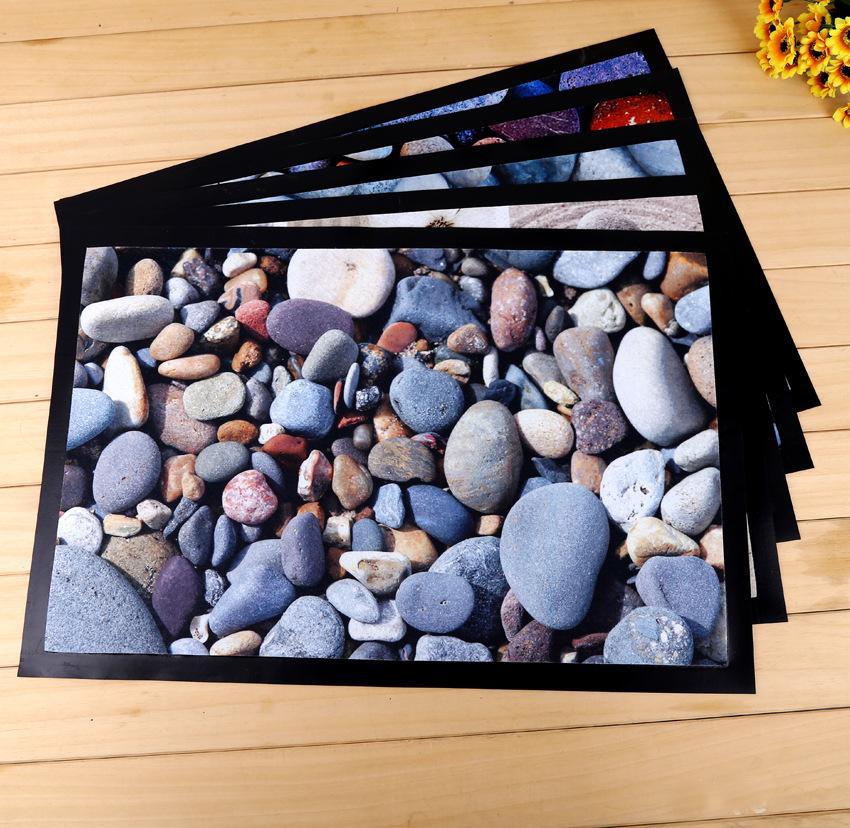 Pebble and Stone Table Place Mats-621-0055-S1-Theone Apparel