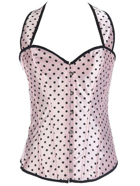 Polka Dot Corset Top