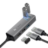 Portable 5 Port USB to USB Cube