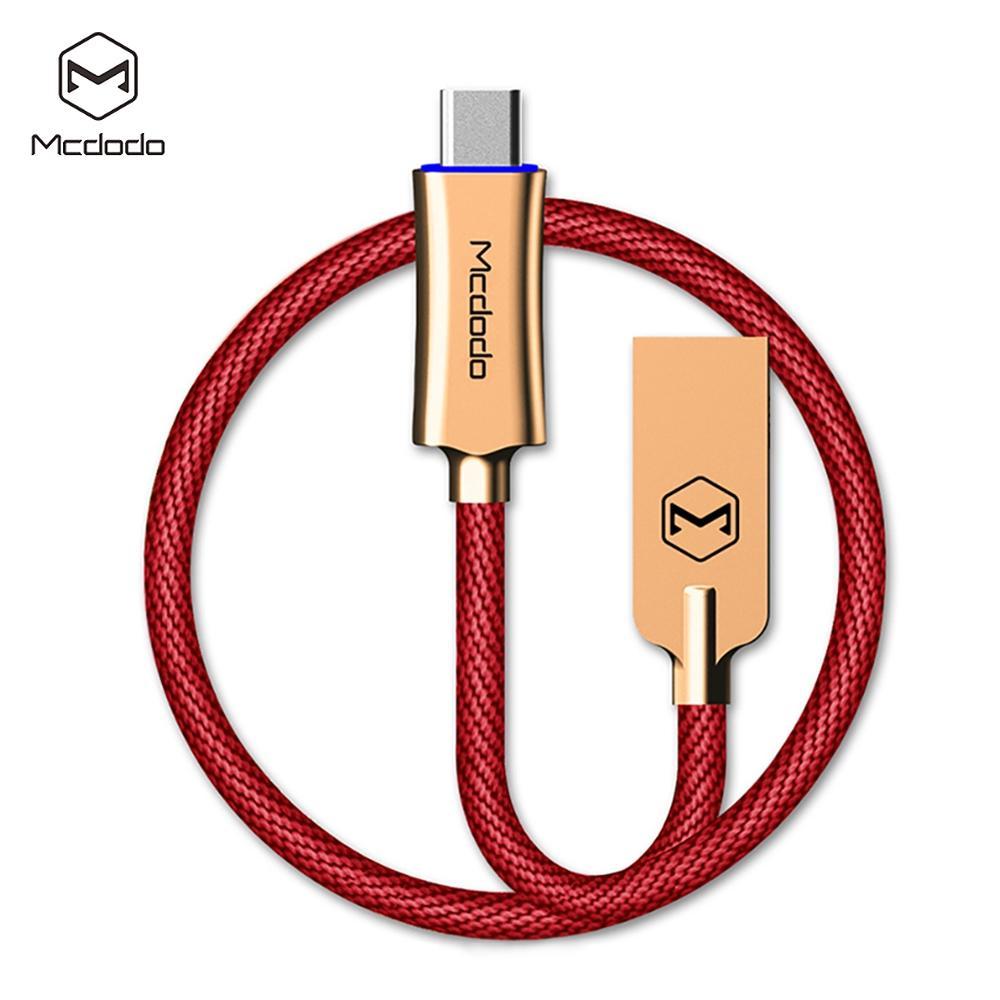 Quick Charging Type C Auto Disconnect Cable-Red-Theone Apparel