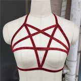 Five Star Open Bust Cage Bra