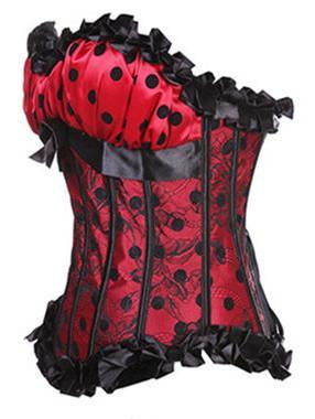Lacy Dots Corset Top