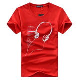 Musik ist Leben-Kopfhörer-Shirt