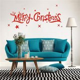 Verwijderbare Merry Christmas Wall Stickers