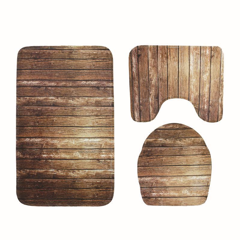 Rustic Beauty Bath Mat Set-621-0009-S3-Theone Apparel