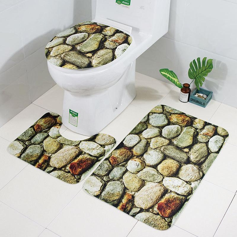 Scenes From Nature Bathroom Rug Set-621-0003-S28-Theone Apparel
