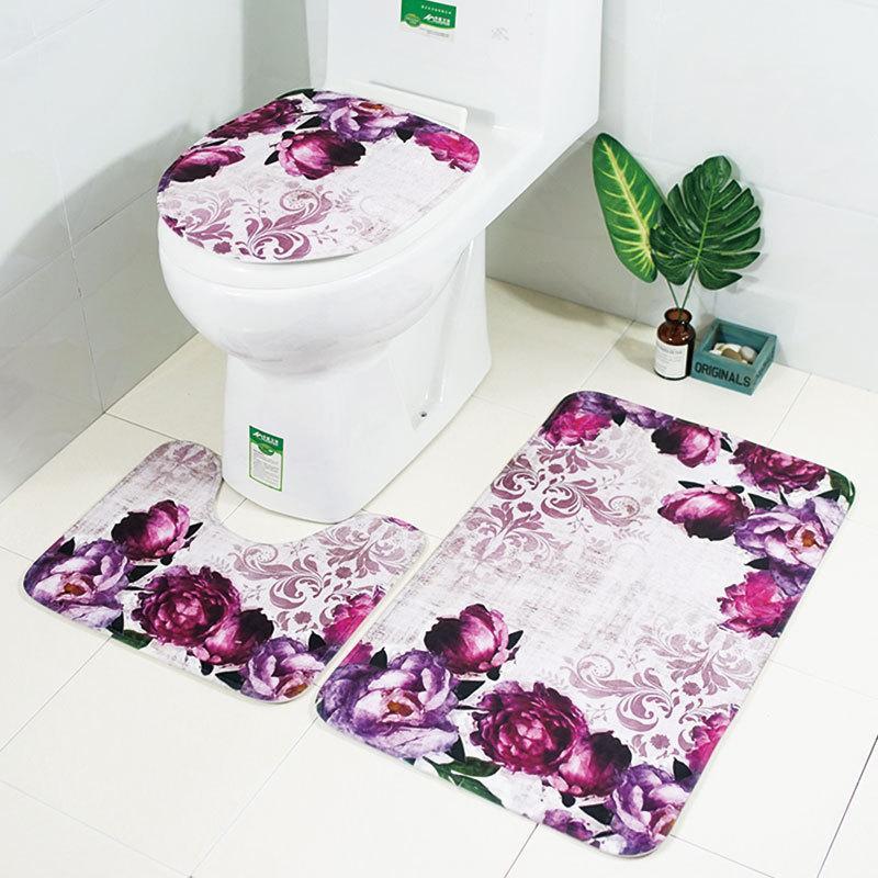 Scenes From Nature Bathroom Rug Set-621-0003-S32-Theone Apparel