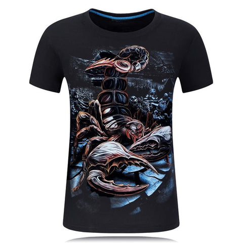 T-shirt à manches courtes de sorcellerie Scorpion