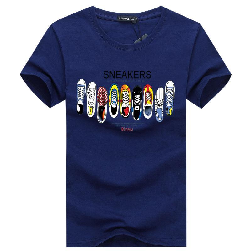 Sneaker Head Shoe Guru Shirt-Dark Blue-Theone Apparel