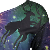 Snowflake Reindeer Plus Size Sweatshirt