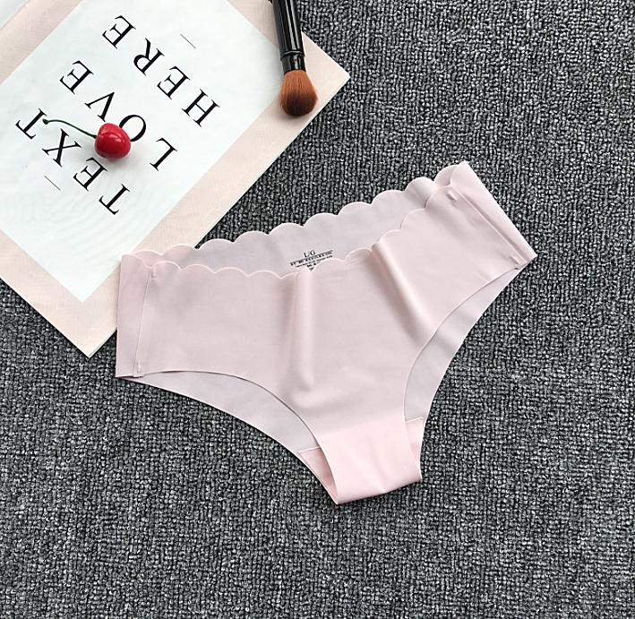 Solid Color Opaque Full Coverage Panties-Pink-Theone Apparel